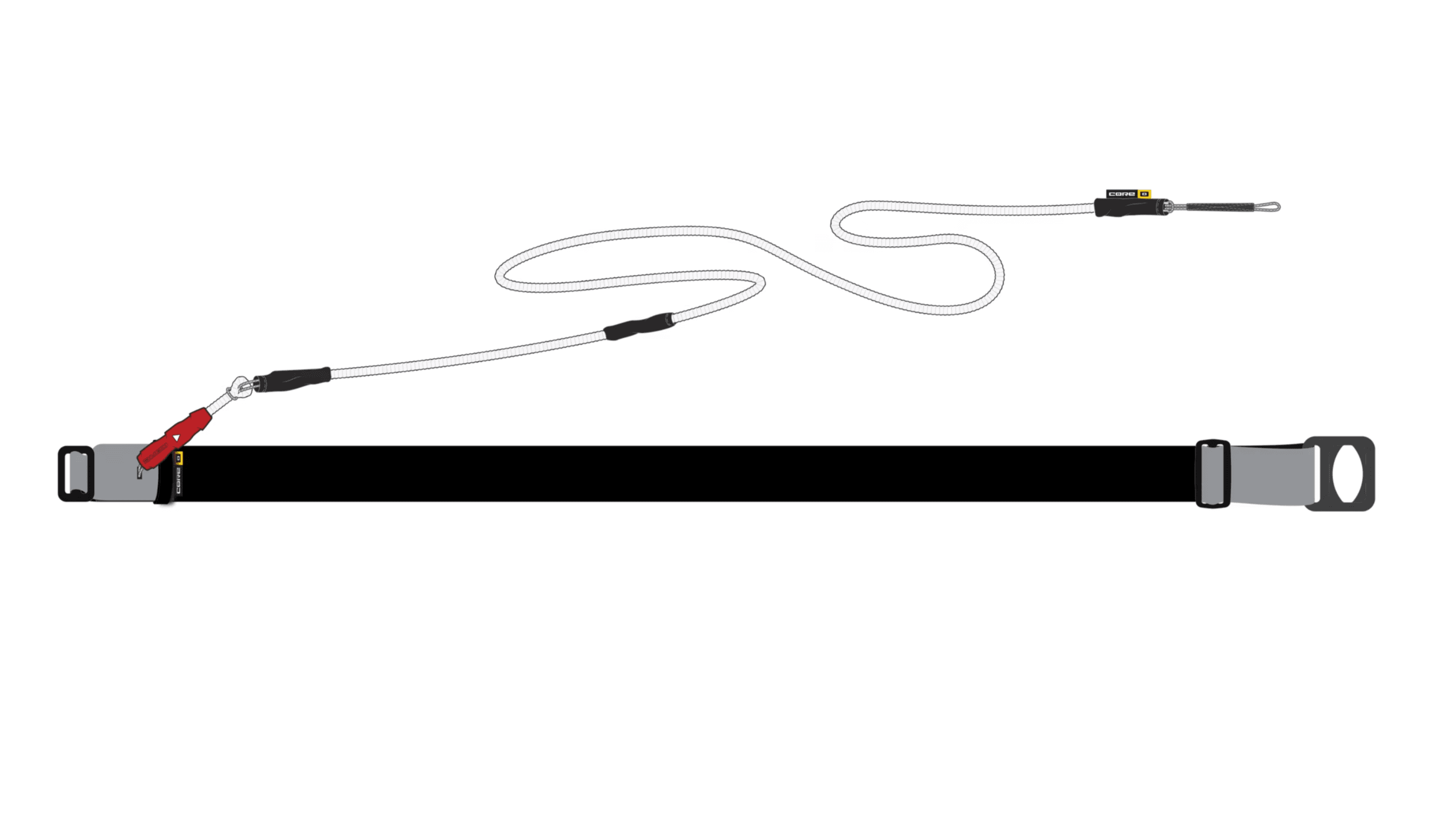 Waist a Wrist leash CORE