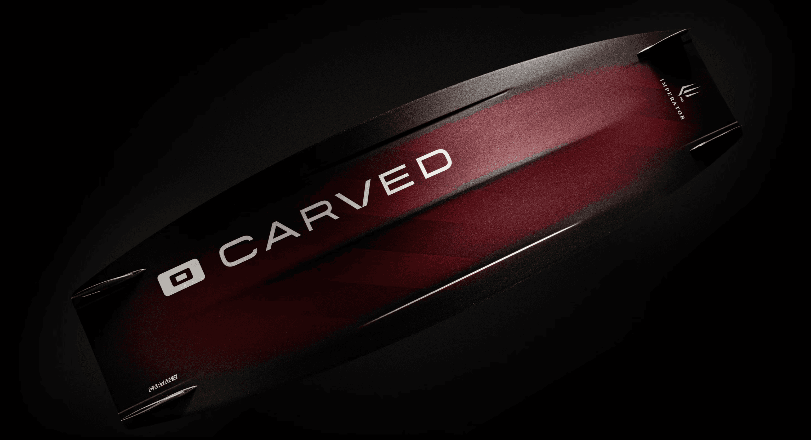 Prkno CARVED Imperator Pro s červeným dnem