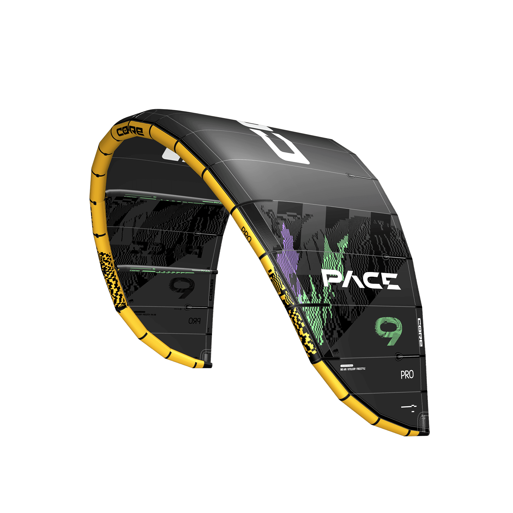 CORE Pace Pro 2 kite na průhledném pozadí
